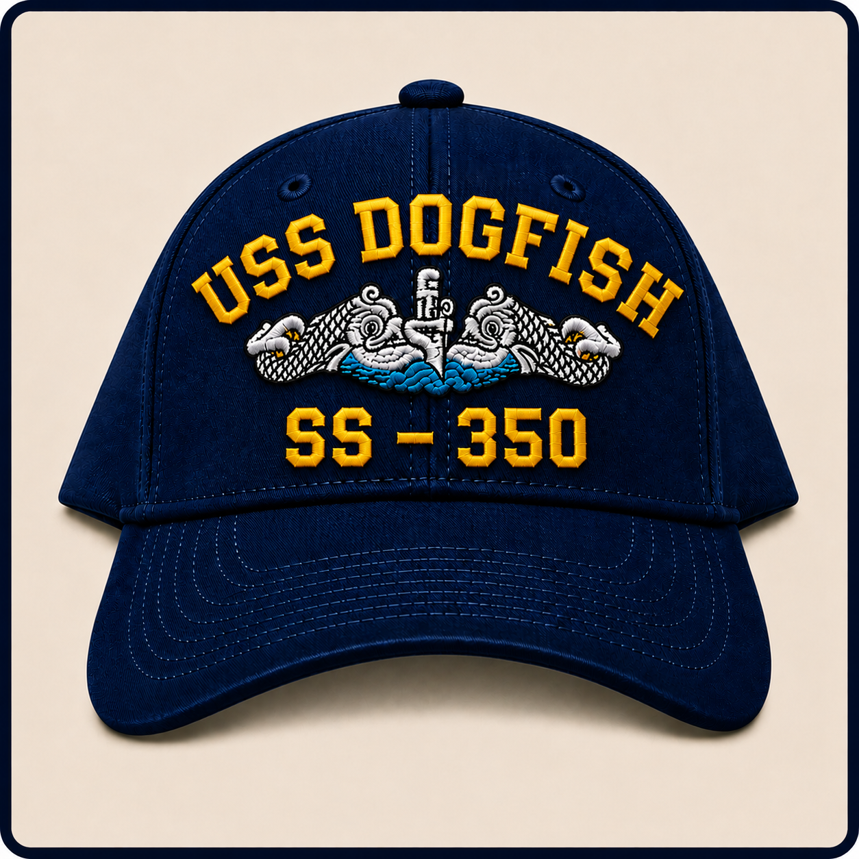 USS DOGFISH SS-350 HAT approved boat mockup