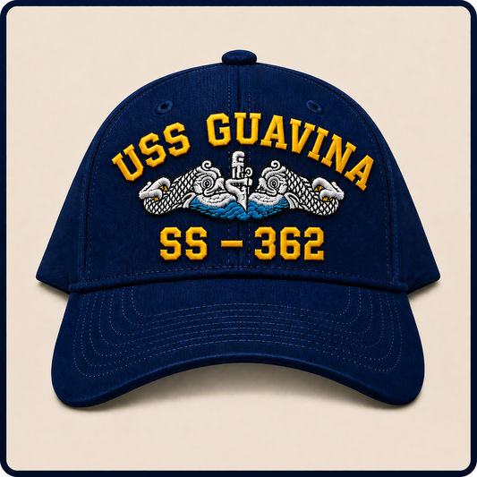 USS GUAVINA SS-362 HAT approved boat mockup