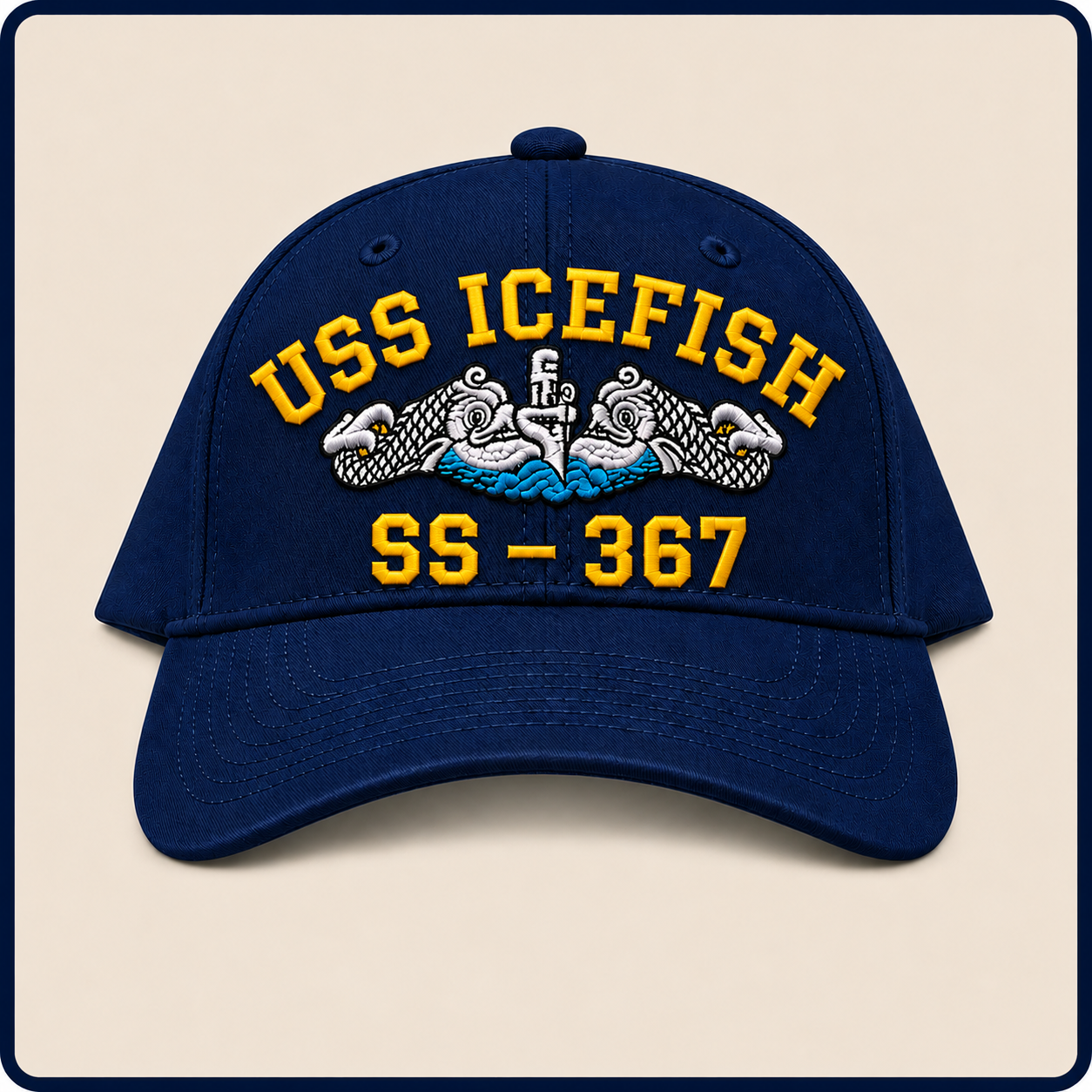 USS ICEFISH SS-367 HAT approved boat mockup