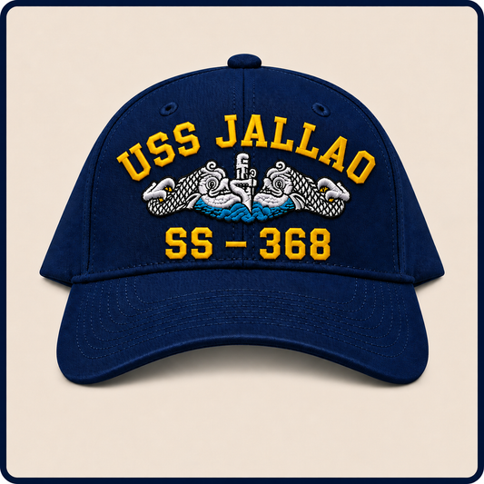 USS JALLEO SS-368 HAT approved boat mockup