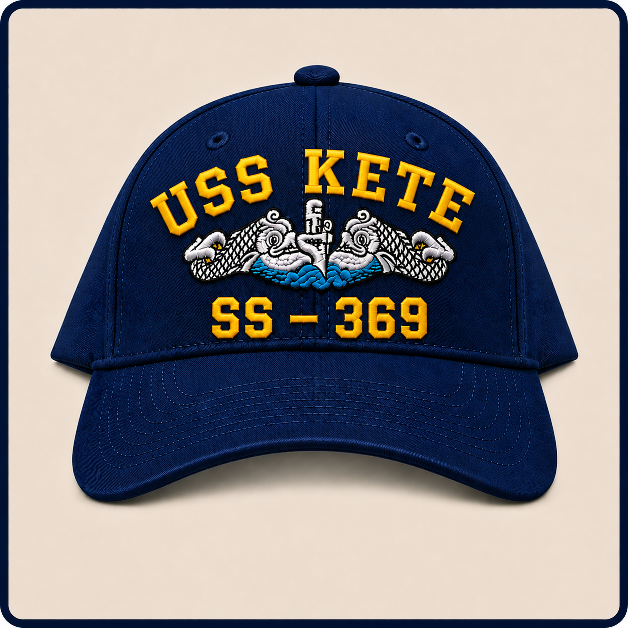 USS KETE SS-369 HAT approved boat mockup