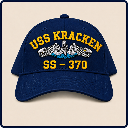 USS KRACKEN SS-370 HAT approved boat mockup