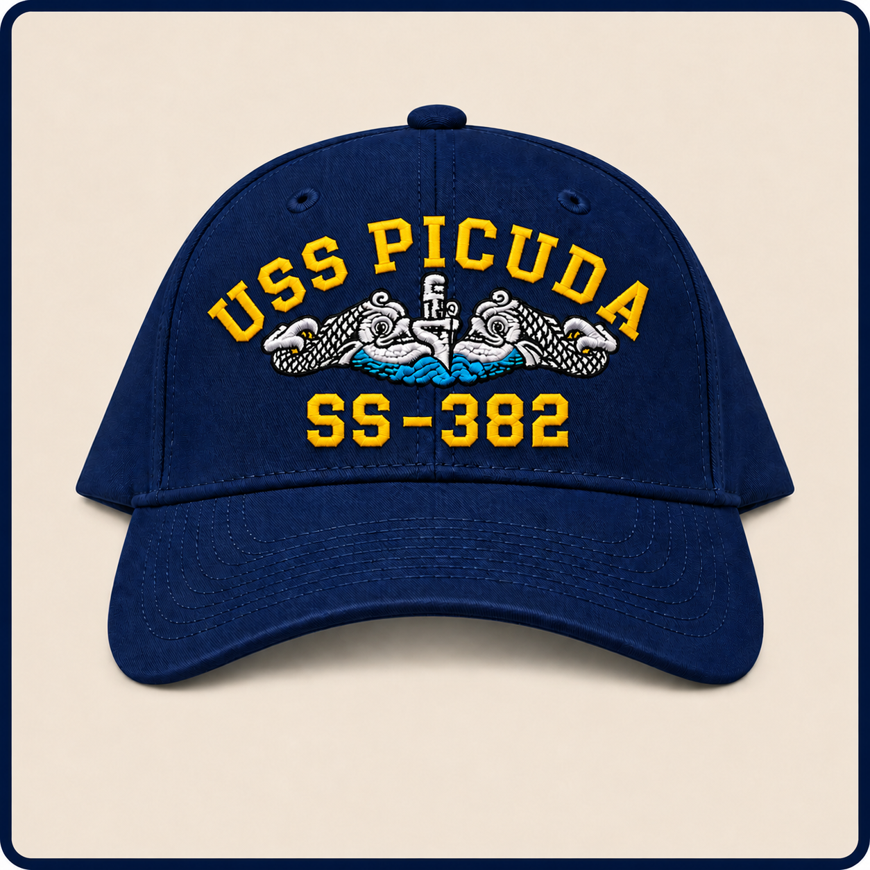 USS PICUDA SS-382 HAT approved boat mockup