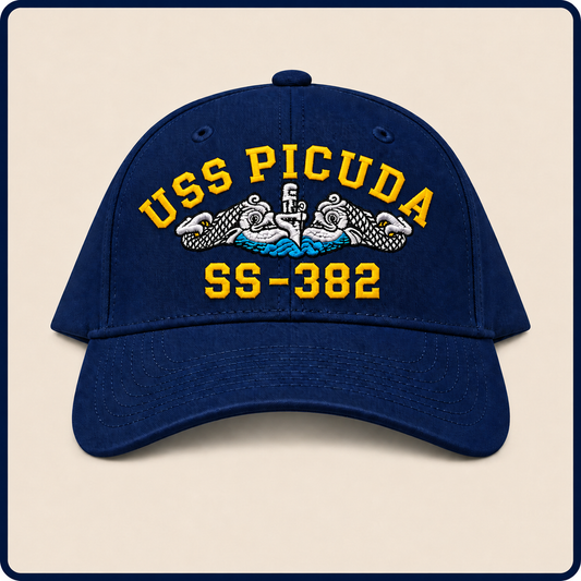 USS PICUDA SS-382 HAT approved boat mockup