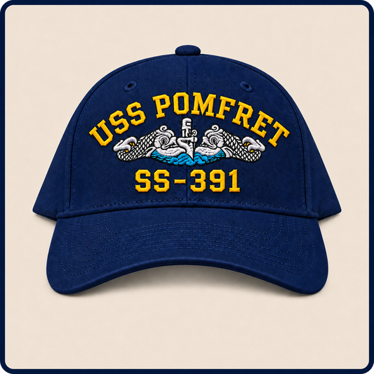 USS POMFRET SS-391 HAT approved boat mockup