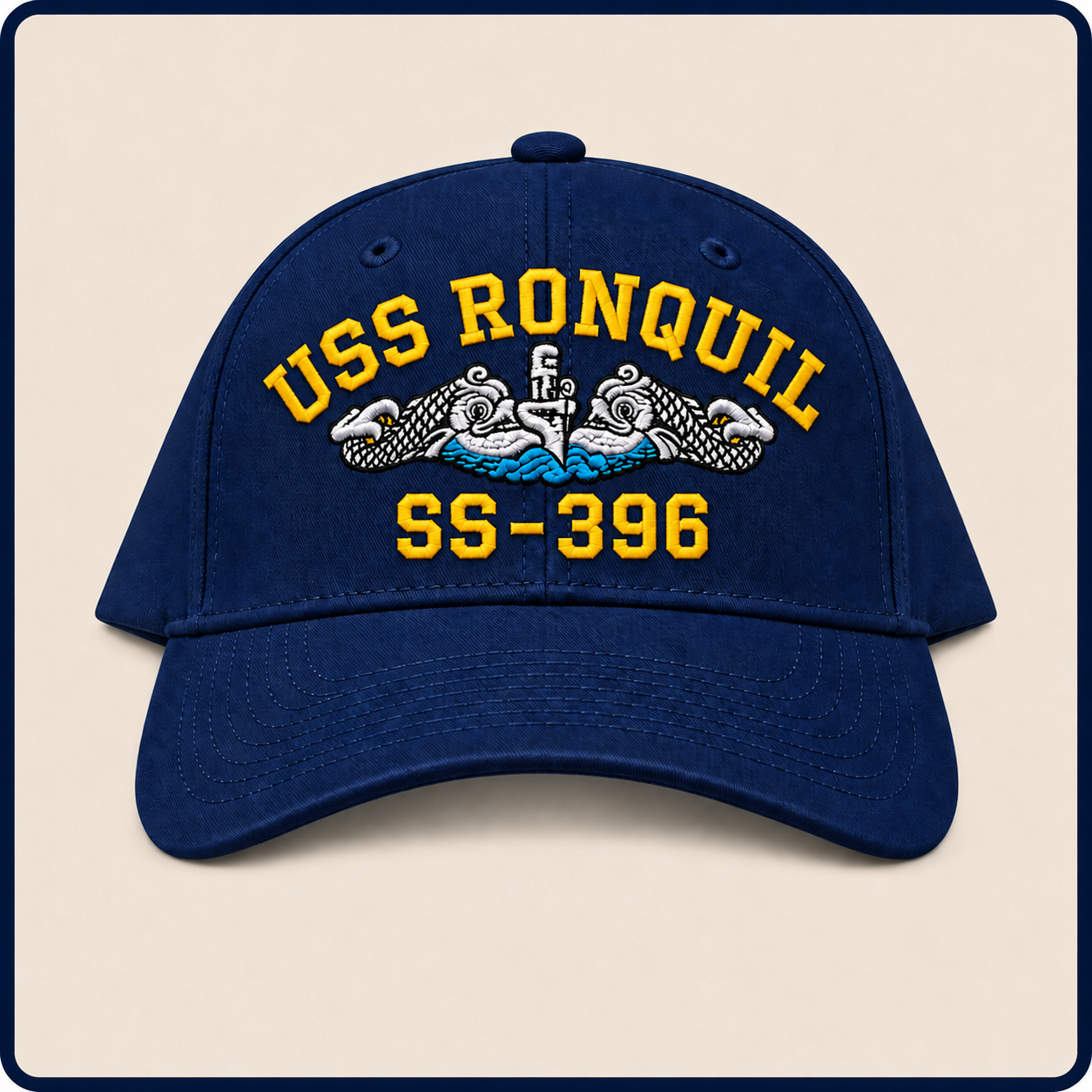 USS RONQUIL SS-396 HAT approved boat mockup
