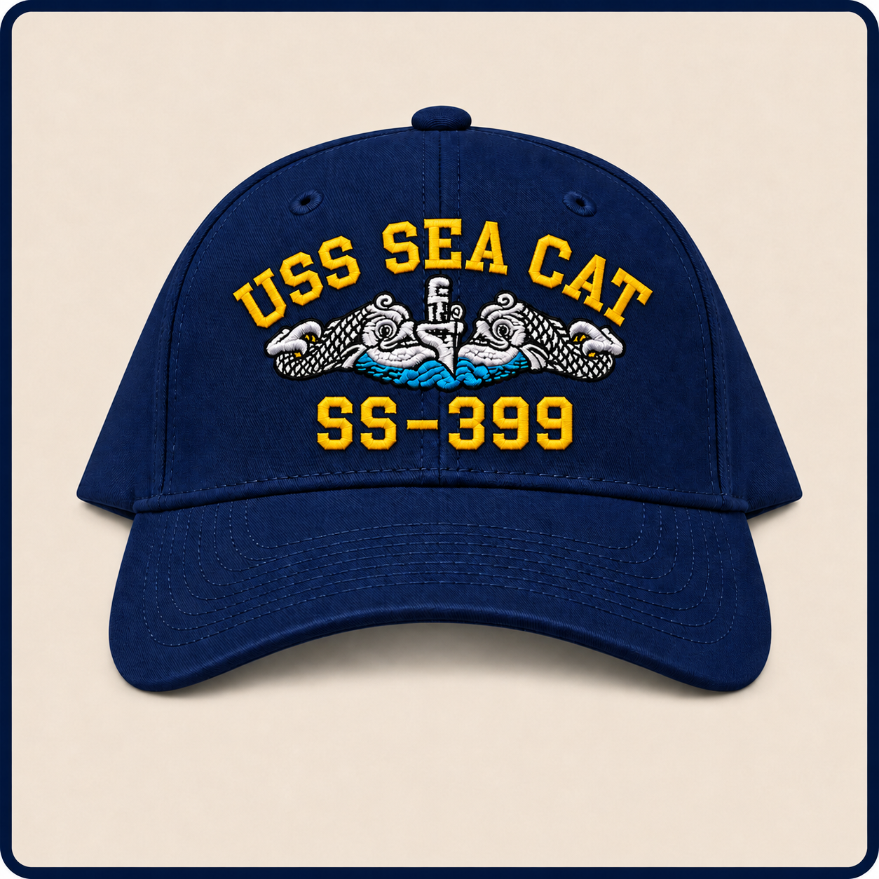 USS SEA CAT SS-399 HAT approved boat mockup
