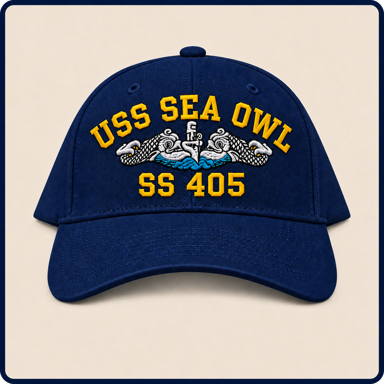 USS SEA OWL SS-405 HAT approved boat mockup