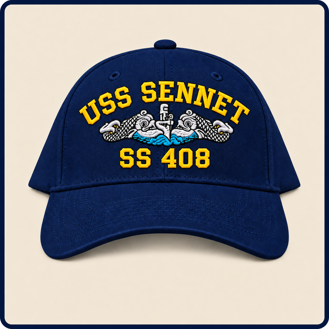USS SENNET SS-408 HAT approved boat mockup