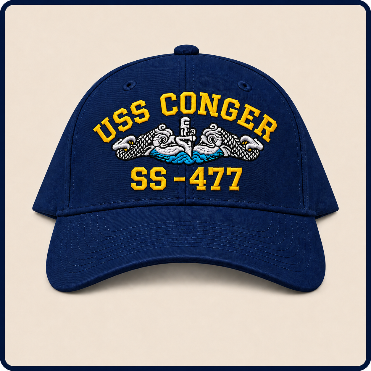 USS CONGER SS-477 HAT approved boat mockup