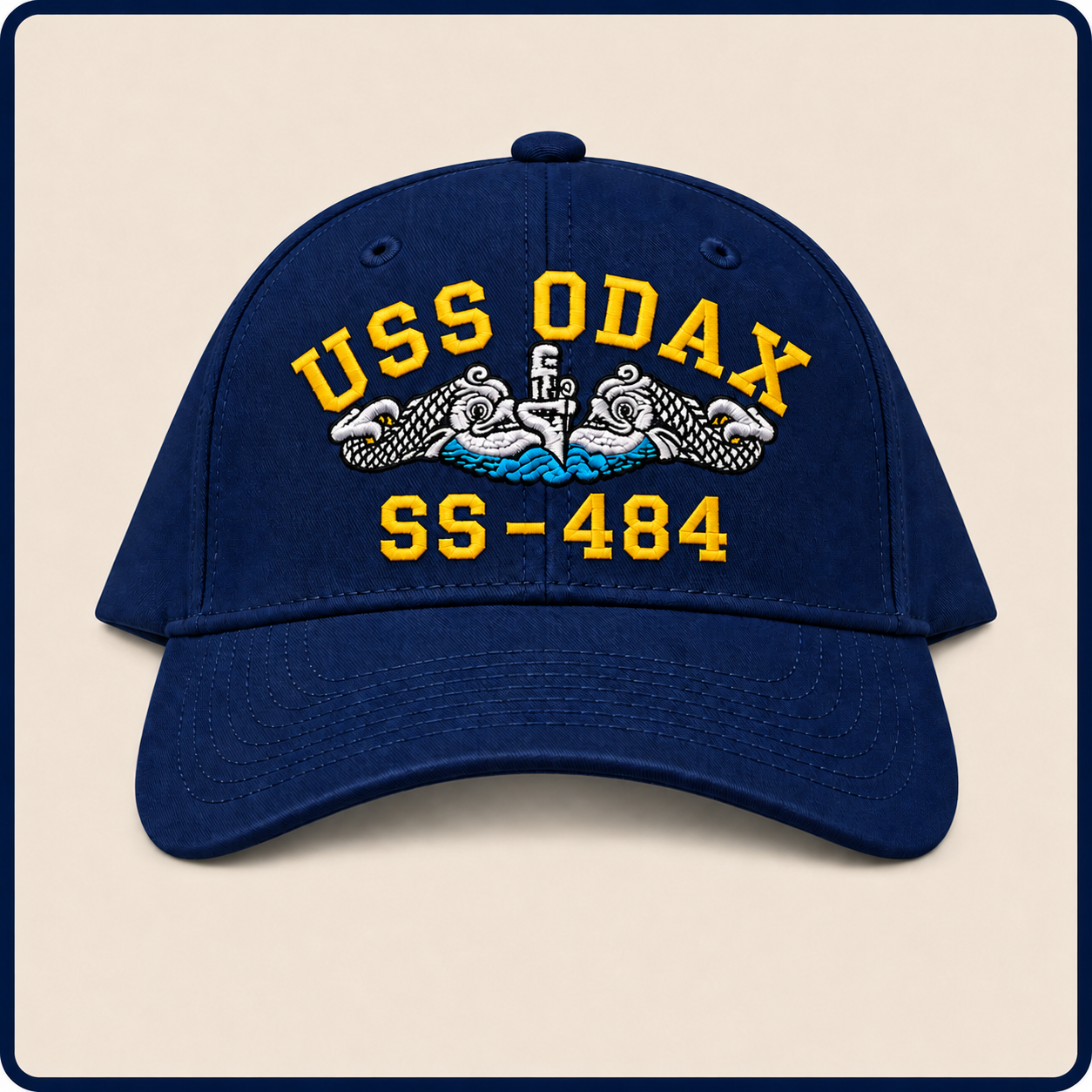 USS ODAX SS-484 HAT approved boat mockup