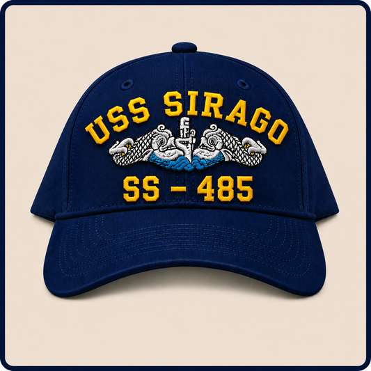 USS SIRAGO SS-485 HAT approved boat mockup