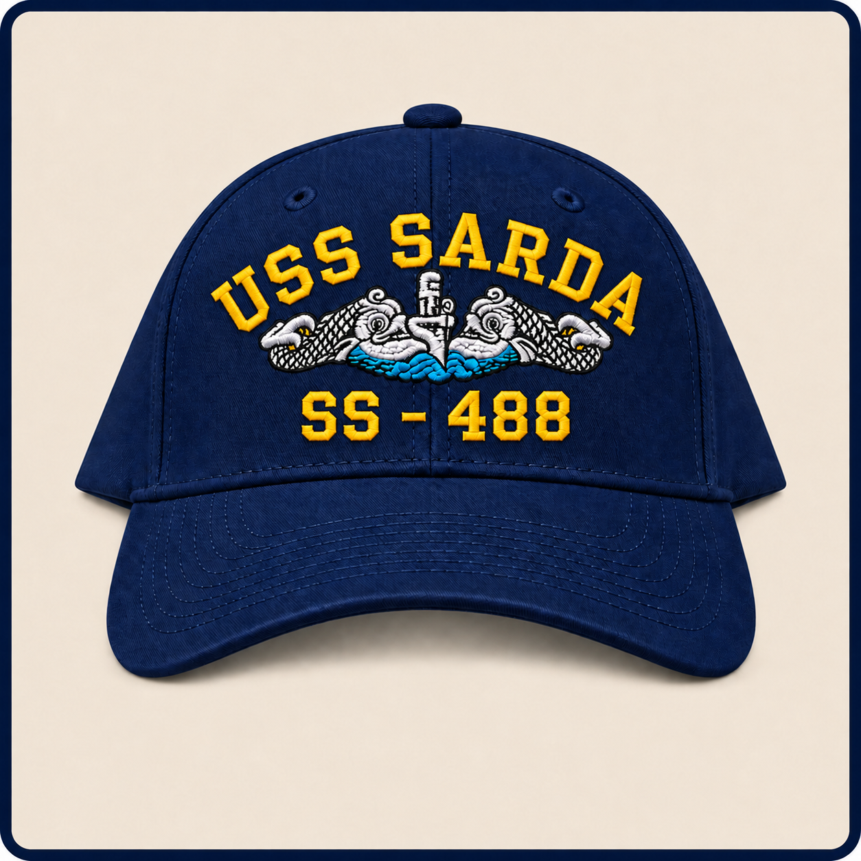 USS SARDA SS-488 HAT approved boat mockup