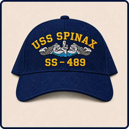 USS SPINAX SS-489 HAT approved boat mockup