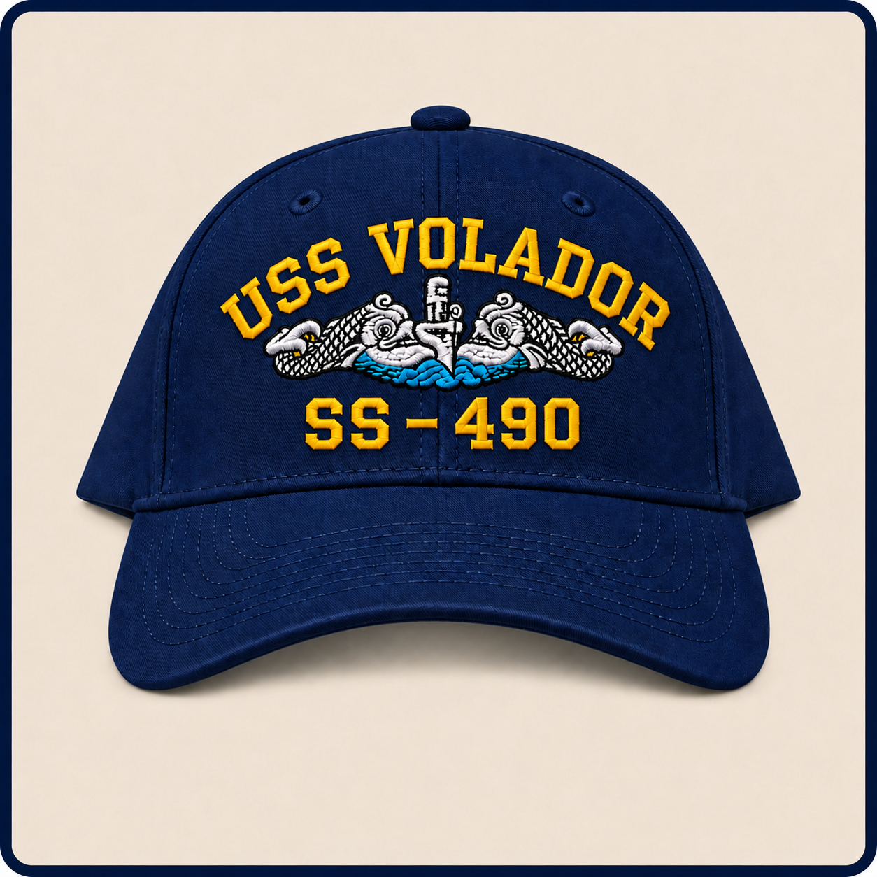 USS VOLADOR SS-490 HAT approved boat mockup