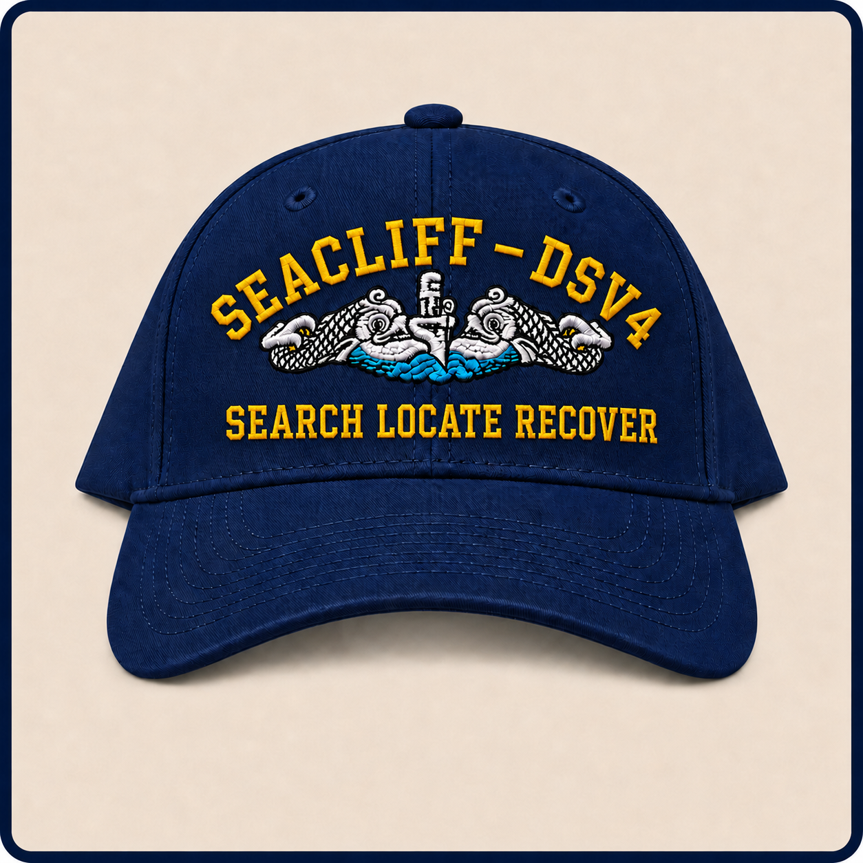 USS SEACLIFF DSV-4 HAT approved boat mockup