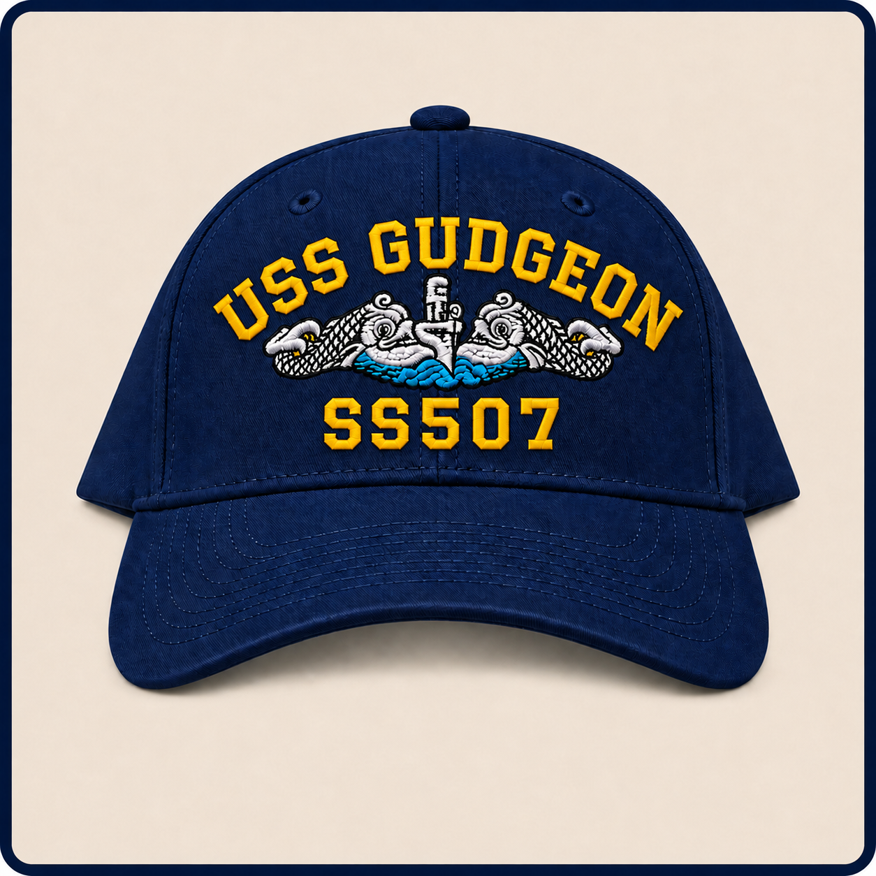 USS GUDGEON SS-507 HAT approved boat mockup