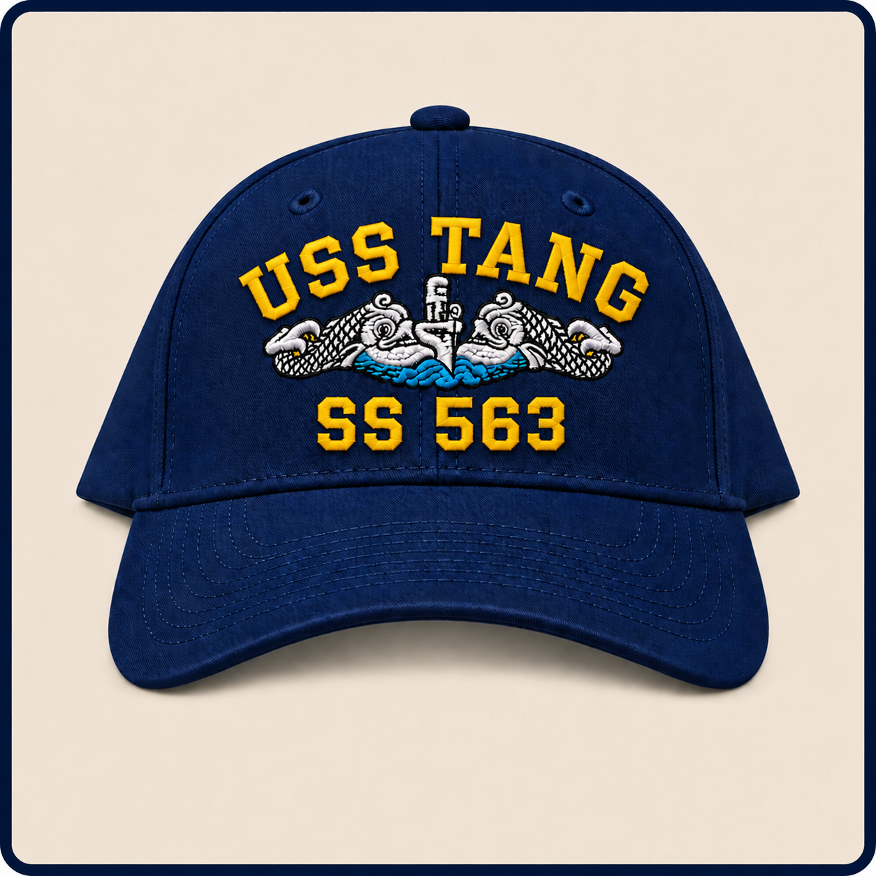 USS TANG SS-563 HAT approved boat mockup