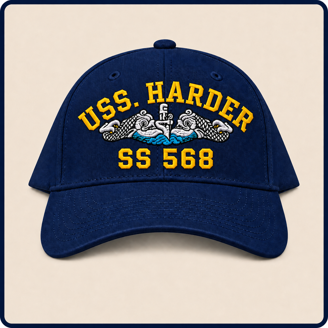 USS HARDER SS-568 HAT approved boat mockup