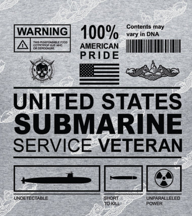 Warning Label For Submariners ; Clothing