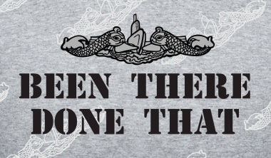 Been There Done That Text & Dolphin : Clothing