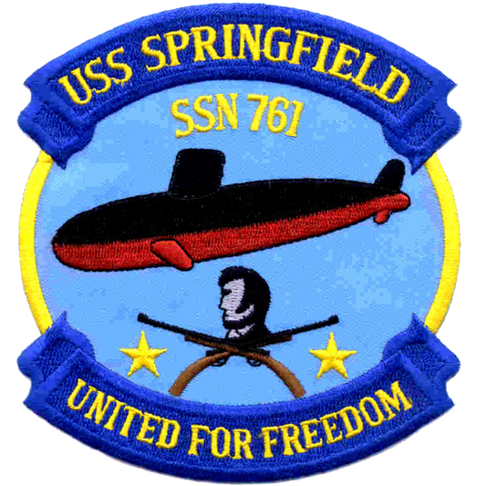 USS SPRINGFIELD SSN 761 PATCH collection thumbnail