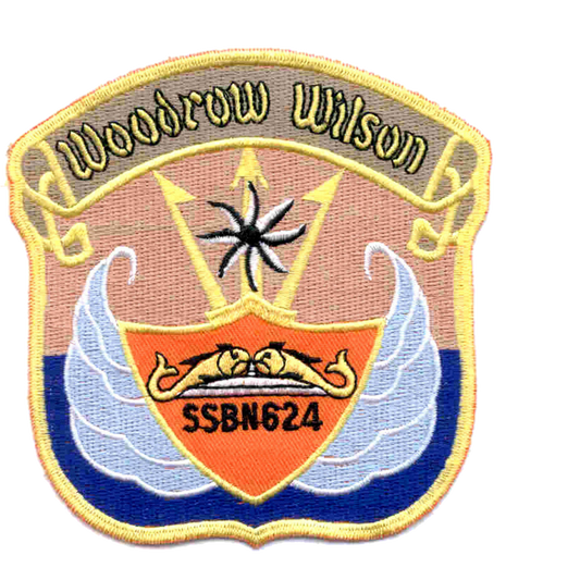 USS WOODROW WILSON SSBN 624 PATCH collection thumbnail