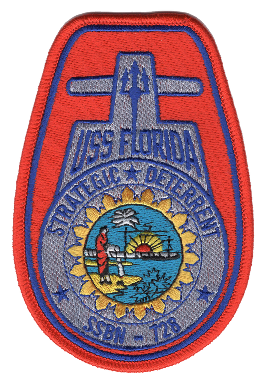 USS FLORIDA SSBN 728 PATCH collection thumbnail