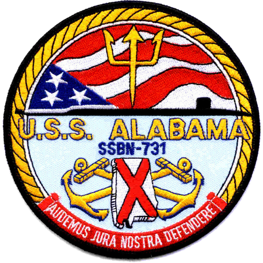 USS ALABAMA SSBN 731 PATCH collection thumbnail