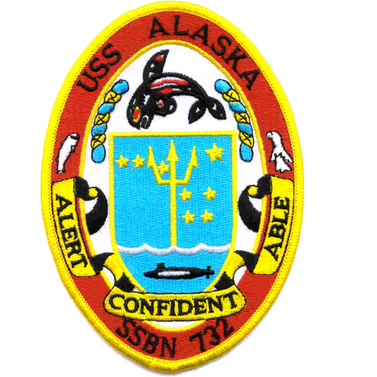 USS ALASKA SSBN 732 PATCH collection thumbnail