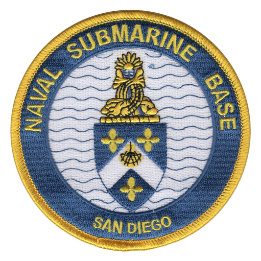 NAVAL SUBMARINE BASE SAN DIEGO COMMAND PATCH collection thumbnail