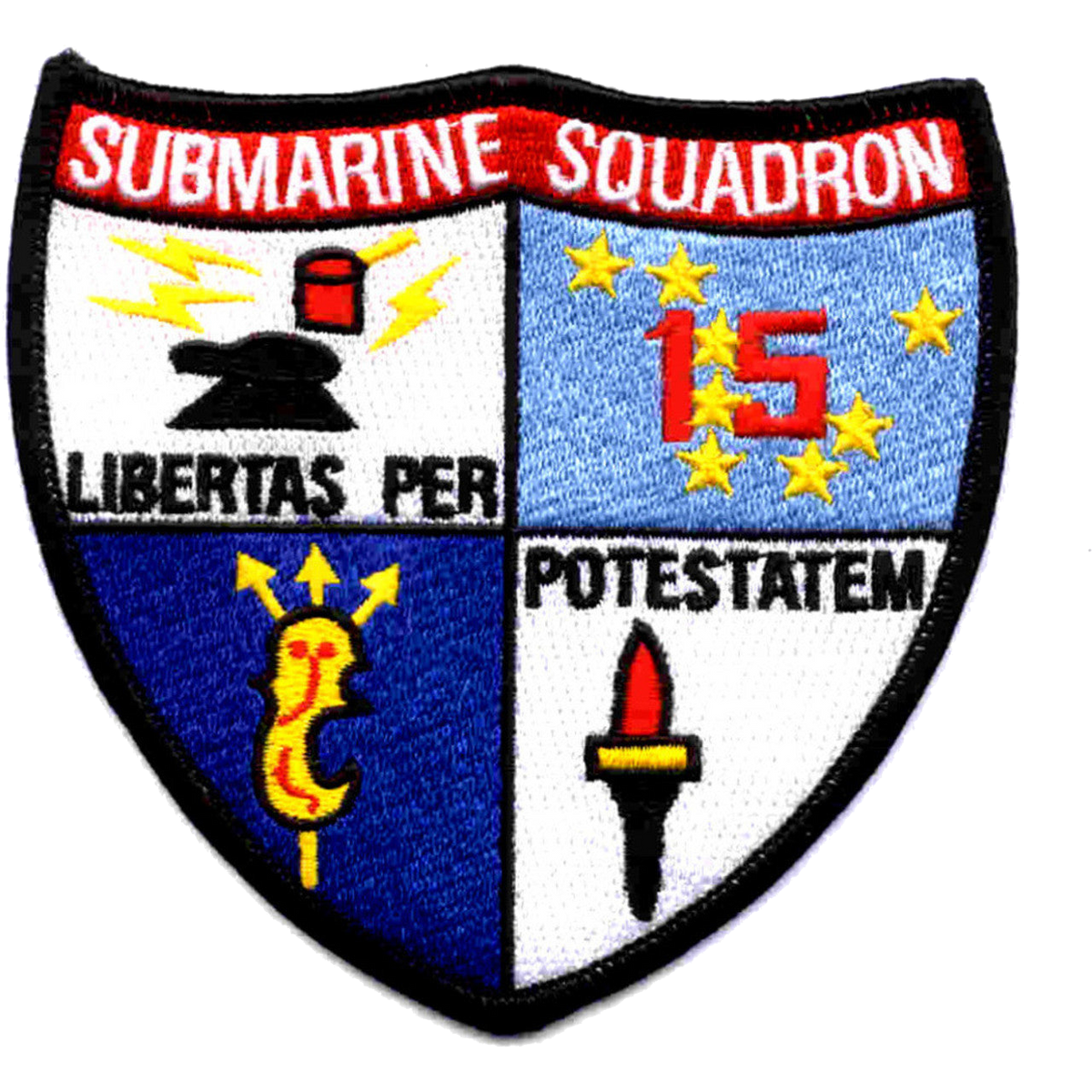 SUBMARINE SQUADRON FIFTEEN / SUBRON 15  PATCH
