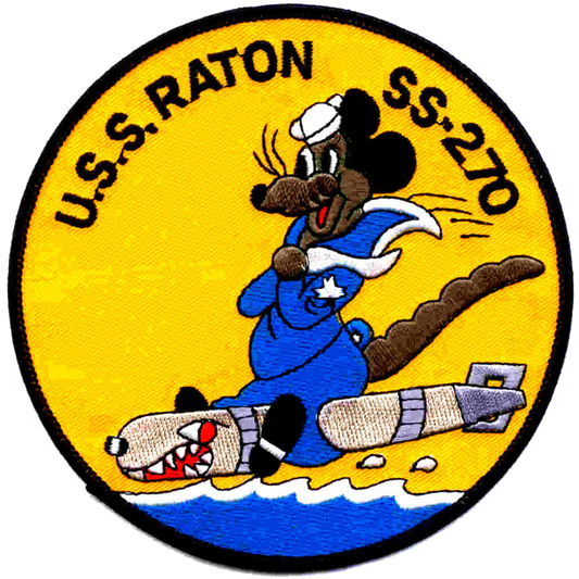 USS RATON SS 270 PATCH collection thumbnail