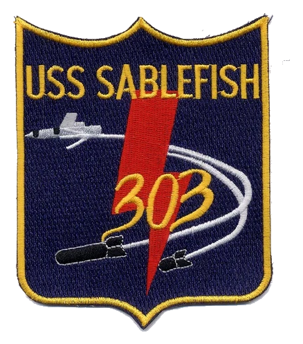 USS SABLEFISH SS 303  PATCH collection thumbnail