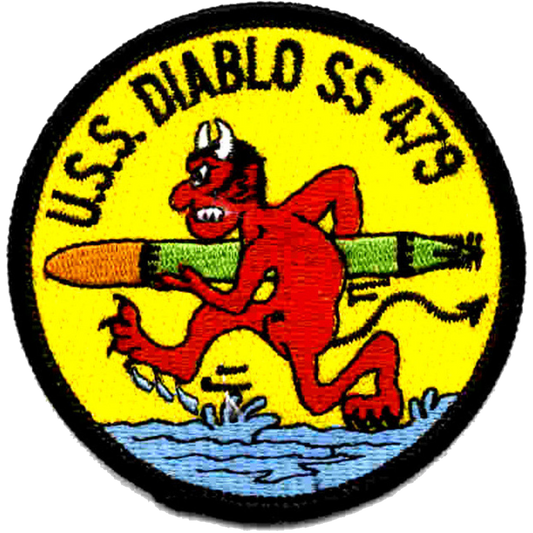 USS DIABLO SS 479 PATCH collection thumbnail