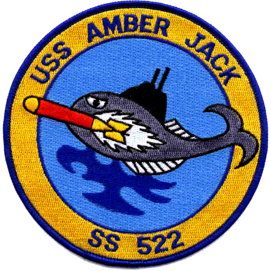 USS AMBERJACK SS 522 PATCH collection thumbnail