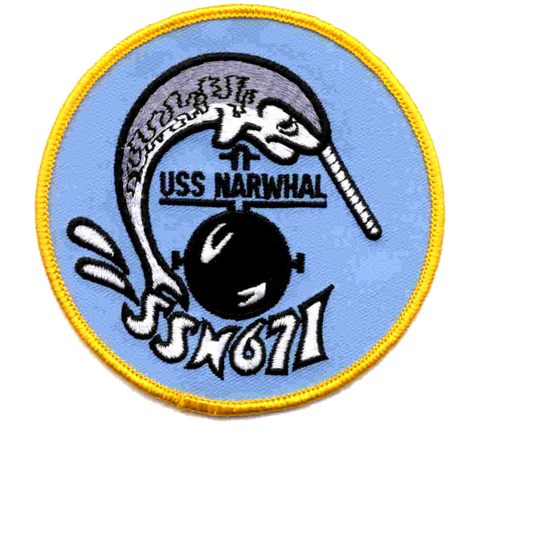 USS NARWHAL SSN 671 PATCH collection thumbnail