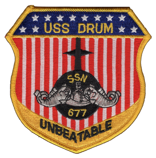 USS DRUM SSN 677 PATCH collection thumbnail
