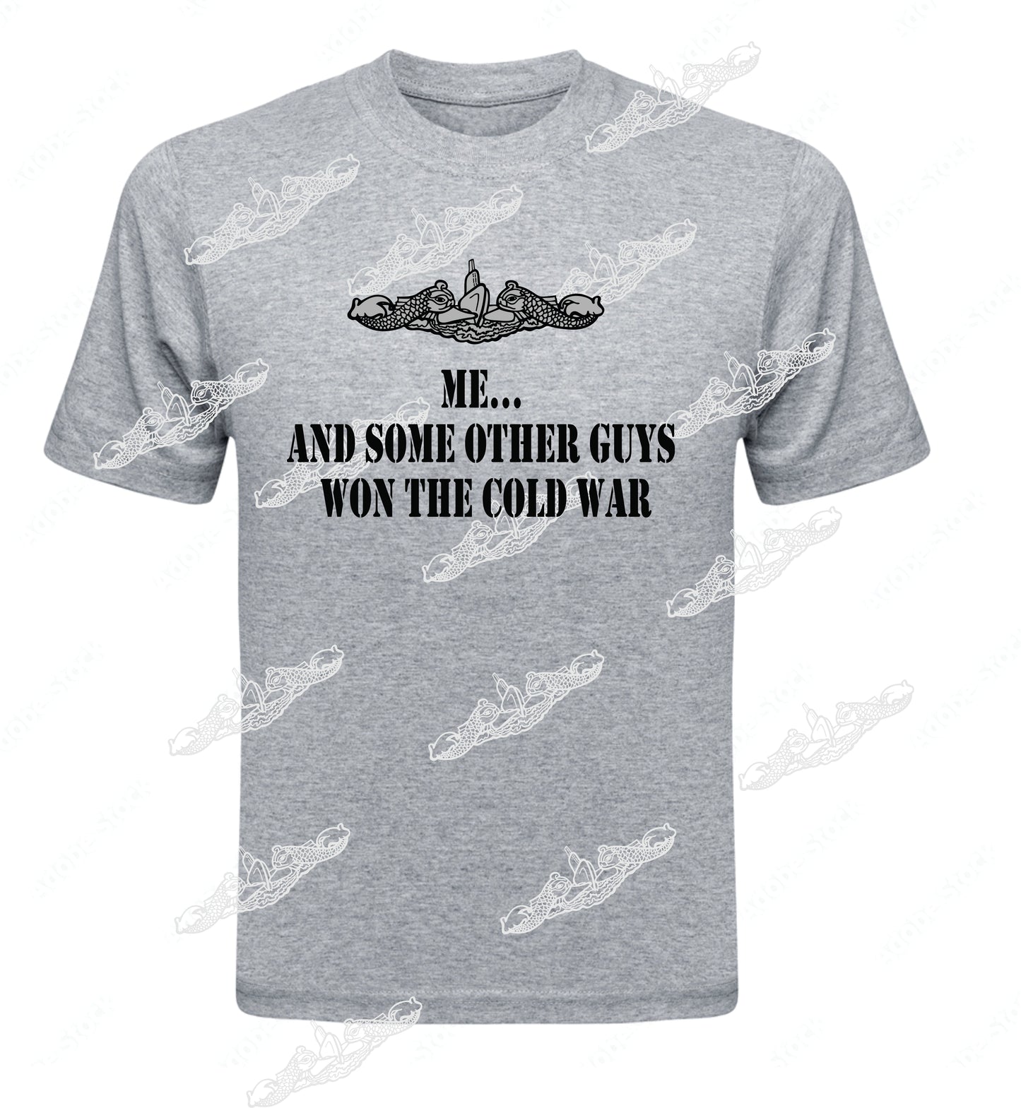 Me, And Some Other Guys Won the Cold War TEXT & Dolphins Clothing