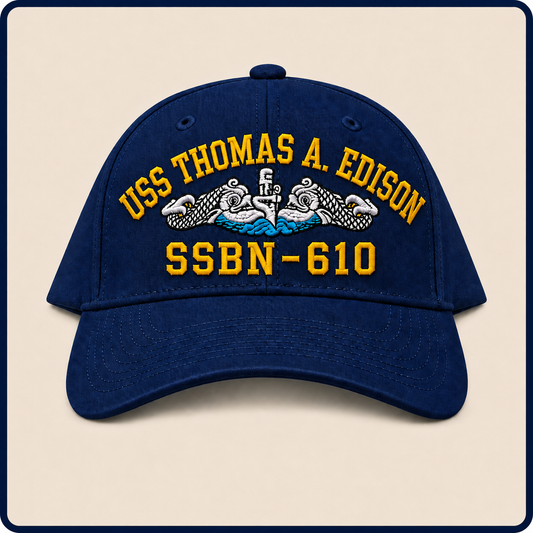 USS THOMAS A. EDISON SSBN-610 HAT approved boat mockup
