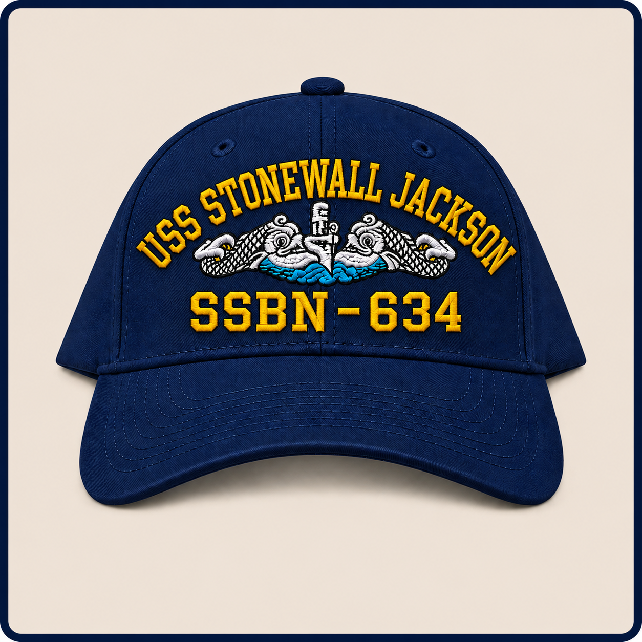 USS STONEWALL JACKSON SSBN-634 HAT approved boat mockup
