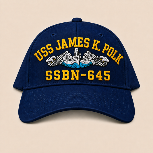 USS JAMES K. POLK SSBN-645 HAT approved boat mockup