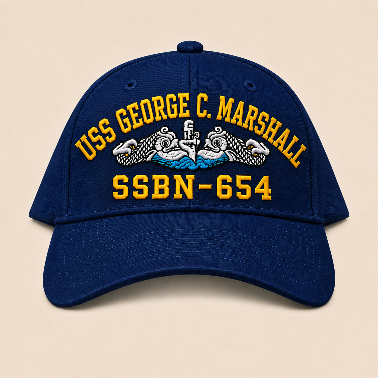 USS GEORGE C. MARSHALL SSBN-654 HAT approved boat mockup