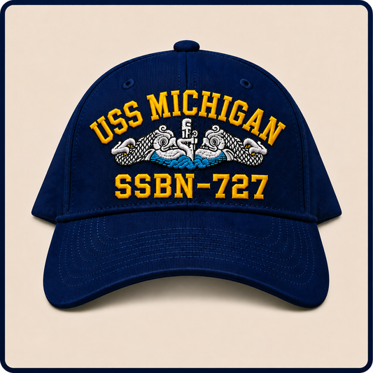 USS MICHIGAN SSBN-727 HAT approved boat mockup