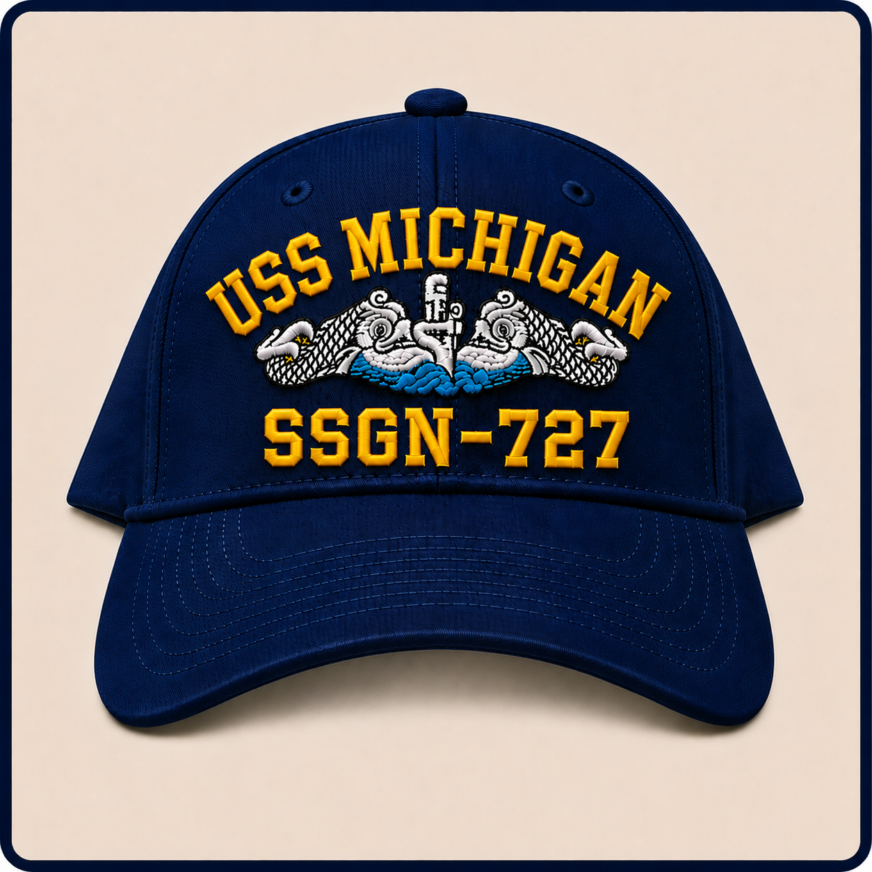 USS MICHIGAN SSGN-727 HAT approved boat mockup