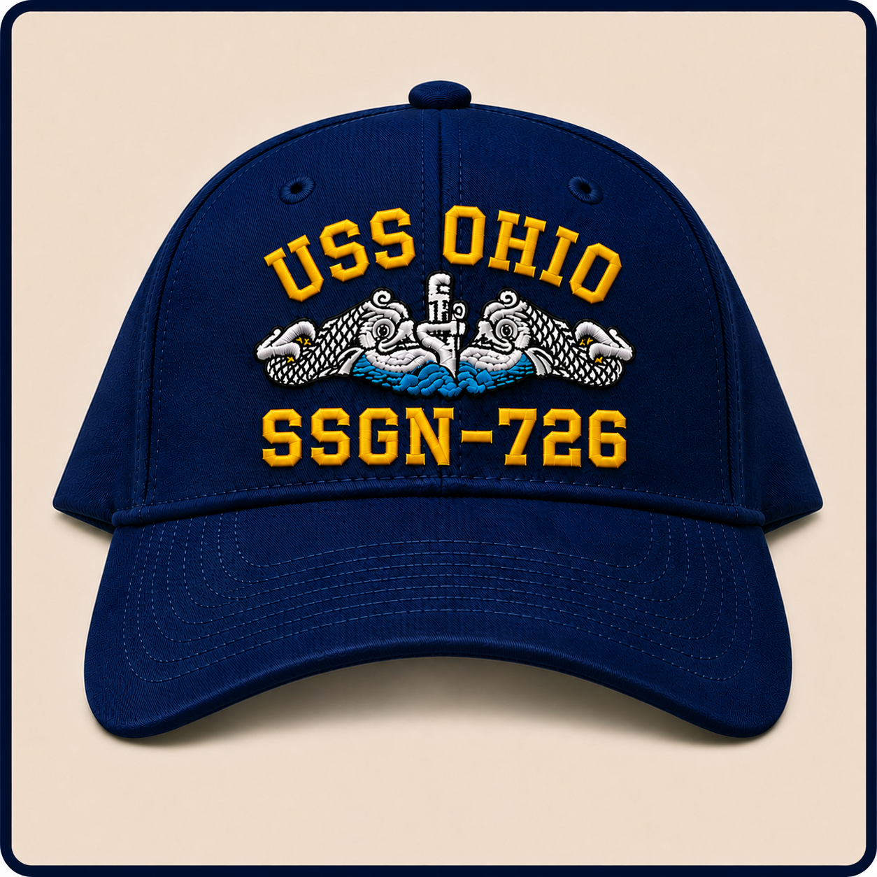 USS OHIO SSGN-726 HAT approved boat mockup