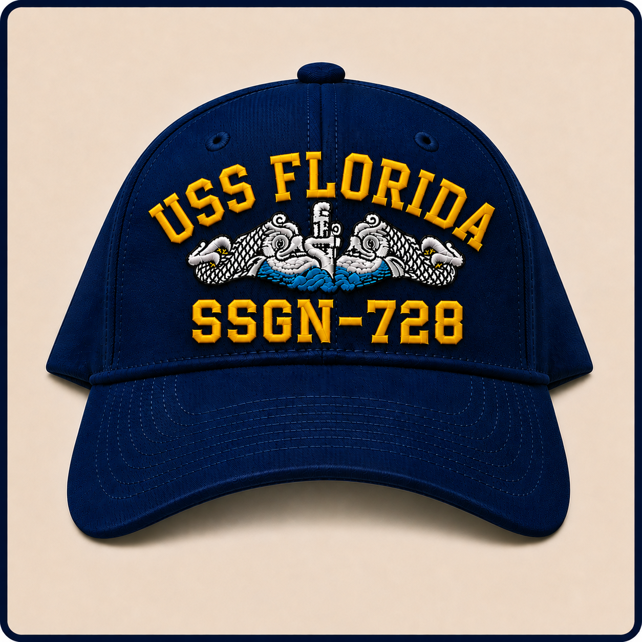 USS FLORIDA SSGN-728 HAT approved boat mockup