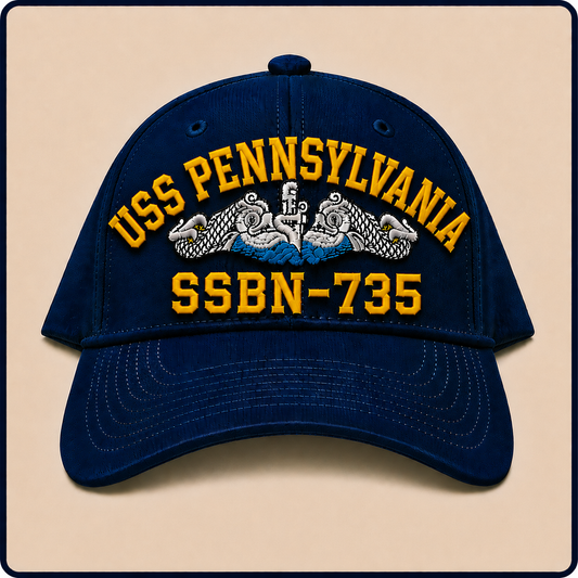 USS PENNSYLVANIA SSBN-735 HAT approved boat mockup