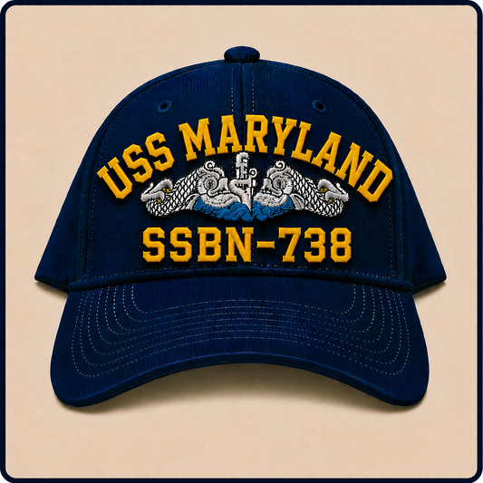 USS MARYLAND SSBN-738 HAT approved boat mockup