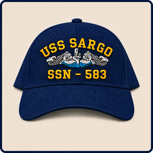USS SARGO SSN-583 HAT approved boat mockup